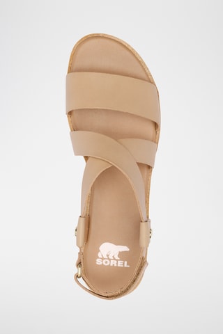 Sanadlias de piel Ella™ III - Marrón