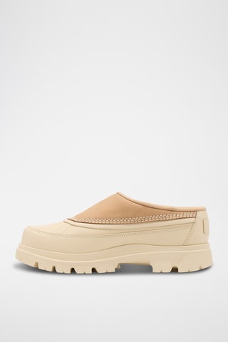 Zuecos de piel con plataforma Daystorm™ Clog - Marrón