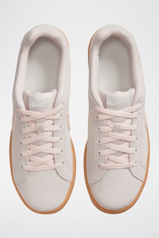 Court Royale en nubuck - Rose