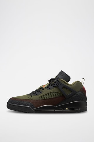 Jordan Spizike Low en nubuck - Kaki