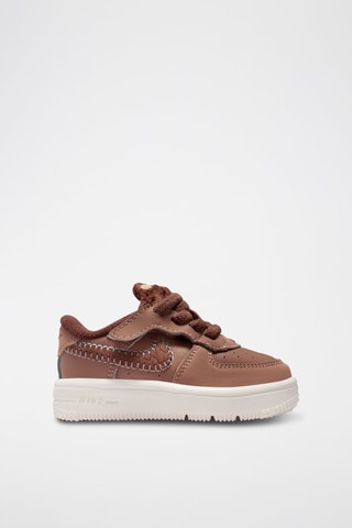 Nike Force 1 Low EasyOn en cuir - Marron
