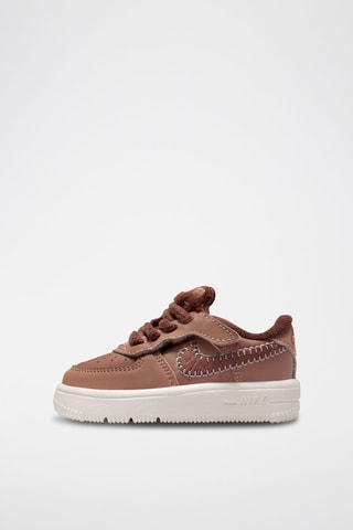 Nike Force 1 Low EasyOn en cuir - Marron