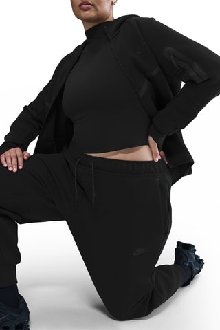 Pantalon polaire taille haute Nike Sportswear Tech - Noir