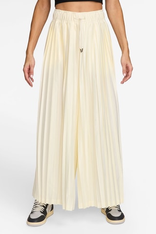 Pantalon plissé taille haute Nike Sportswear Collection - Blanc