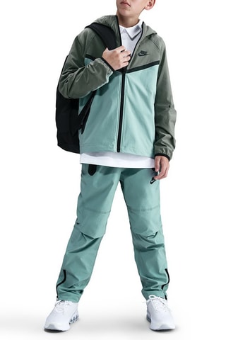 Pantalon Tech - Vert d’eau et noir