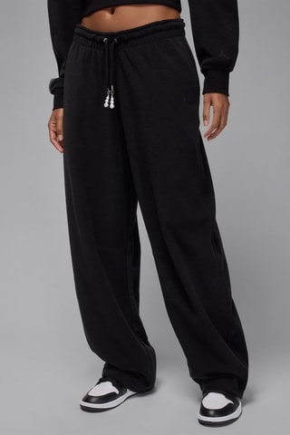Pantalon ample de basketball Flight - Noir