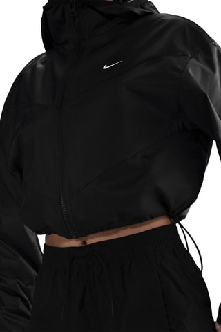 Coupe-vent à capuche Nike Sportswear Windrunner - Noir