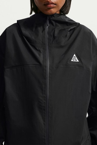 Coupe-vent à capuche Nike ACG Morpho - Noir
