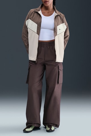 Veste Nike Sportswear - Marron et écru
