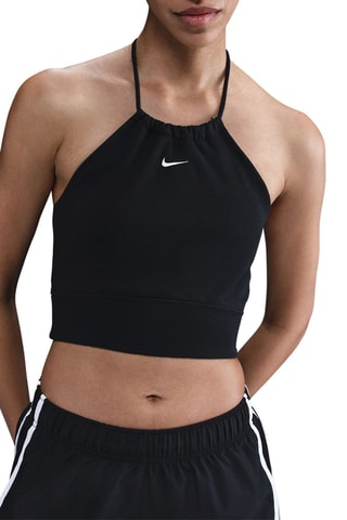 Crop top polaire - Noir - Nike