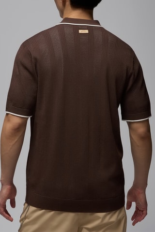 Chemise de golf Jordan Sport Golf - Marron