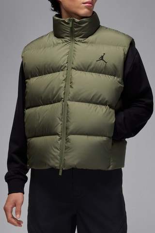 Doudoune sans manches Jordan Flight - Vert olive