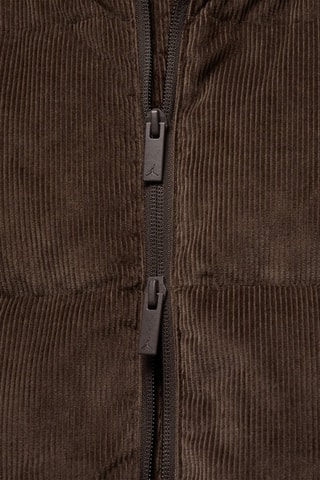 Doudoune en velours Flight - Marron