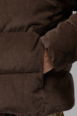 Doudoune en velours Flight - Marron