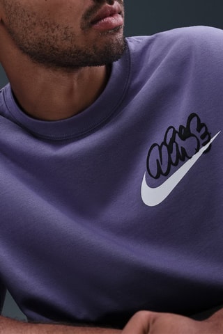 T-shirt Nike Solo Swoosh - Violet
