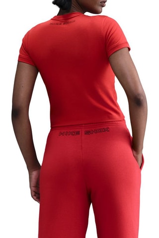 T-shirt Sportswear Shox - Rouge