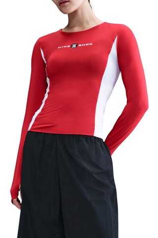 T-shirt Sportswear Shox - Rouge