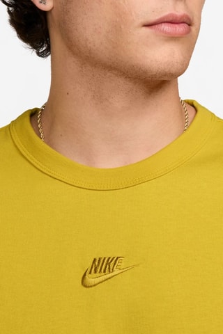 T-shirt de sport en coton biologique Premium Essentials - Jaune