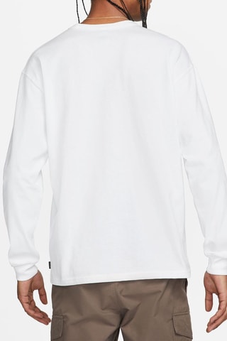 T-shirt ample en coton biologique Sportswear Premium Essentials - Blanc