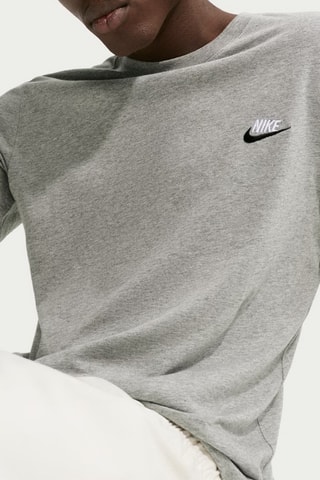 T-shirt Nike Sportswear Club - Gris chiné