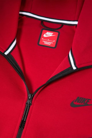 Sweat à capuche Tech- Rouge
