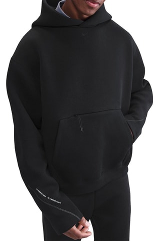 Sweat à capuche Tech - Noir