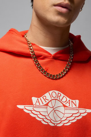 Sweat à capuche Jordan Rare Air - Rouge et blanc