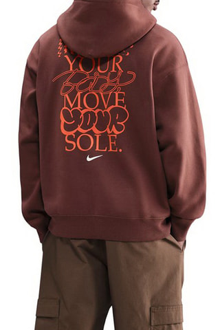 Sweat à capuche Nike Solo Swoosh - Rouge foncé