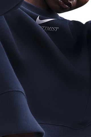 Sweat polaire Nike Sportswear Phoenix Fleece - Bleu marine