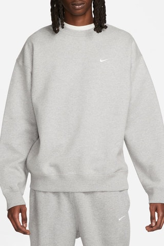 Sweat Solo Swoosh - Gris clair chiné