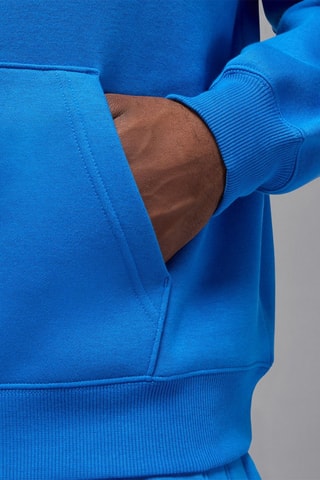 Sweat oversize à capuche - Bleu
