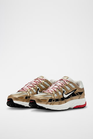 Nike P-6000 en cuir - Doré et gris clair