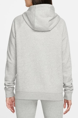 Sweat polaire à capuche Nike Sportswear Essential - Gris clair chiné