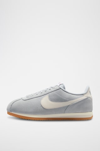 Nike Cortez en nubuck - Gris clair