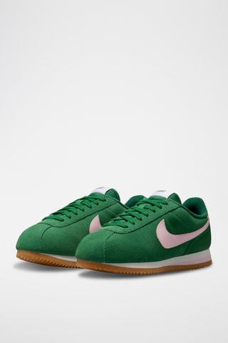 Nike Cortez en nubuck - Vert clair