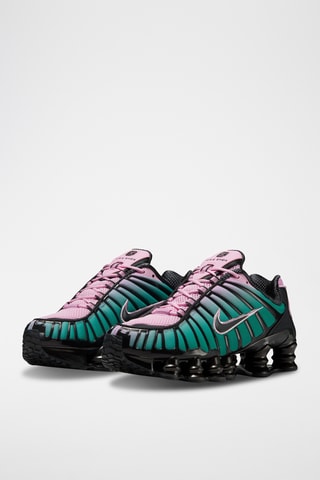 Nike Shox TL Fade - Rose poudré et vert clair