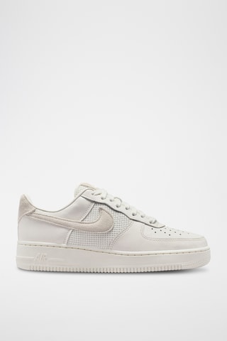 Nike Air Force 1 '07 en cuir - Blanc