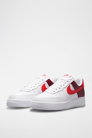 Nike Air Force 1 '07 en cuir - Blanc