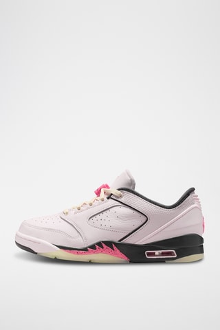 Jordan Sixty Plus Low en cuir - Rose et blanc