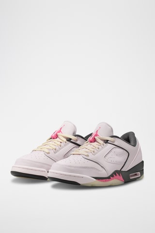 Jordan Sixty Plus Low en cuir - Rose et blanc