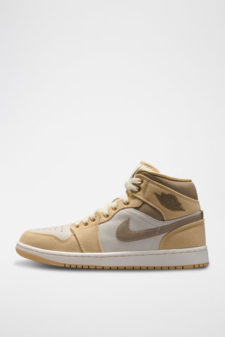 Air Jordan 1 Mid SE en cuir - Marron clair