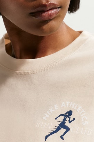 T-shirt oversize Nike Sportswear Classic - Marron clair