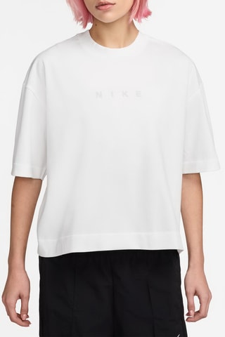 T-shirt oversize - Blanc