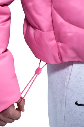 Doudoune à capuche - Fuchsia
