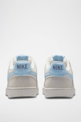 Nike Court Vision Low en cuir - Gris clair