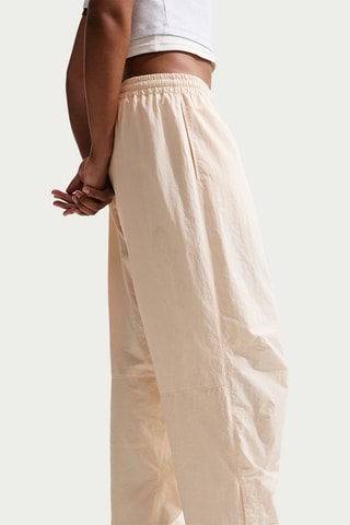 Pantalon oversize taille haute - Ivoire