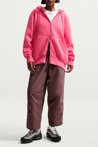 Pantalon oversize taille haute Nike Sportswear - Violet