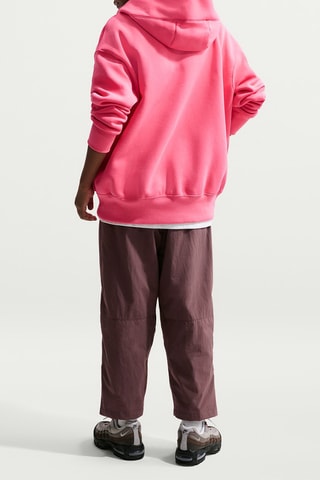 Pantalon oversize taille haute Nike Sportswear - Violet