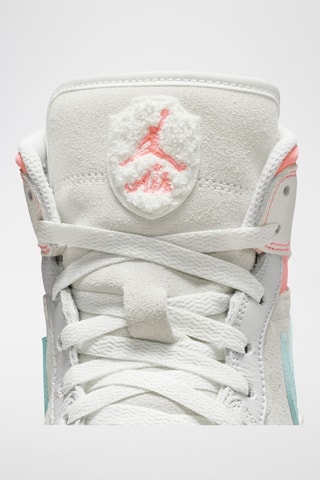 Air Jordan 1 Mid en cuir - Gris