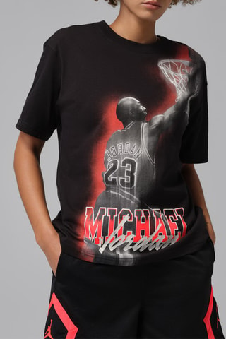 T-shirt Michael Jordan Heritage - Noir